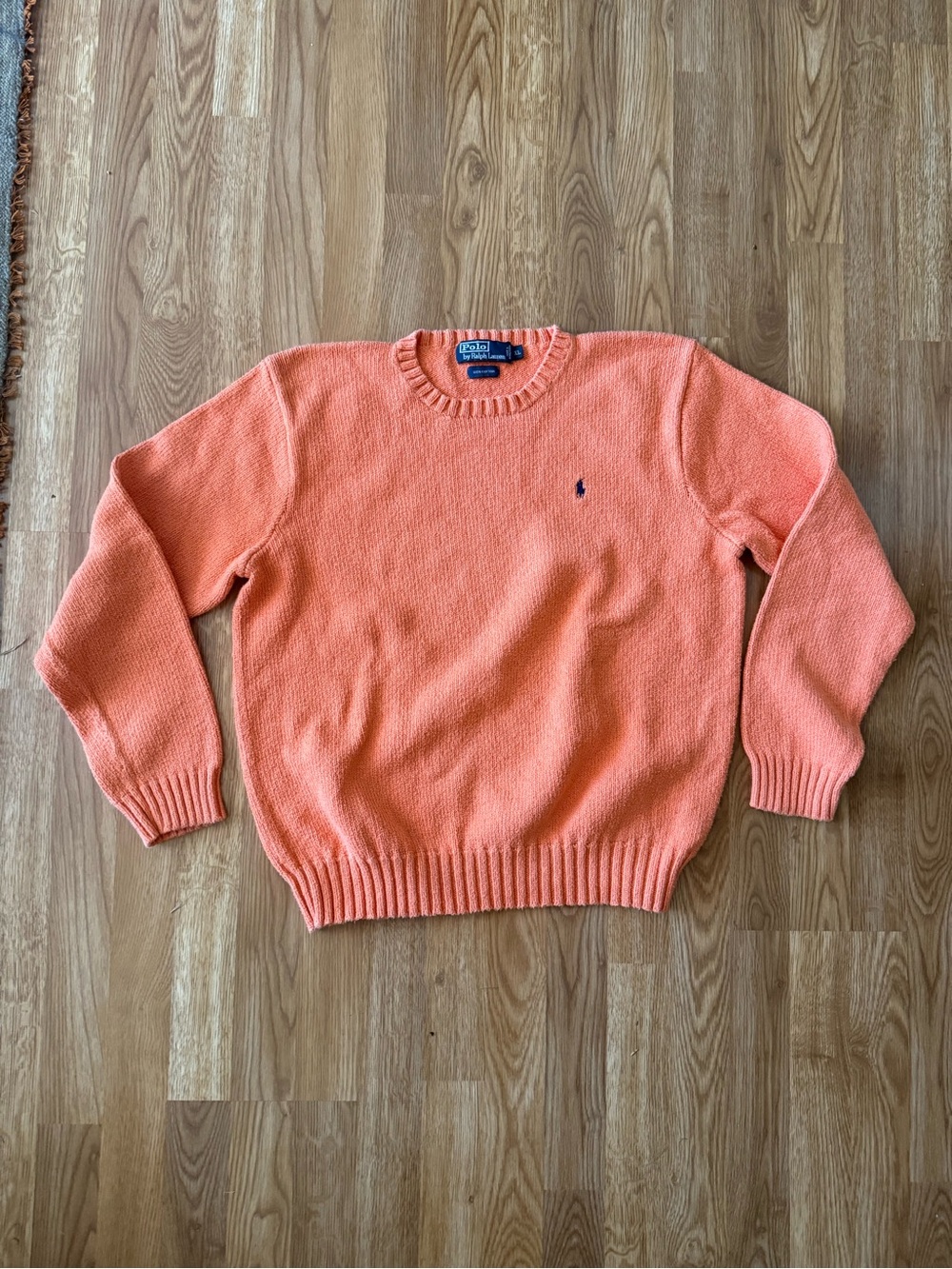Polo by Ralph Lauren Orange Crewneck Sweater